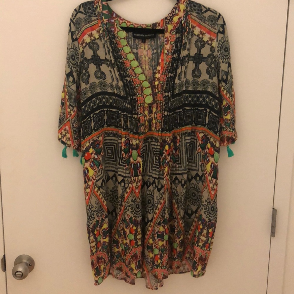 Hemant & Nandita multicolor dress, size small